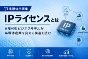 IPライセンスとは｜ARM型ビジネスモデルが半導体産業を変える構造を読む