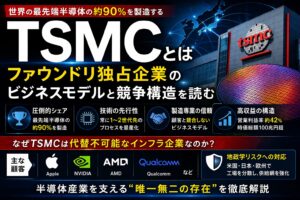 TSMCとは｜ファウンドリ独占企業のビジネスモデルと競争構造を読む