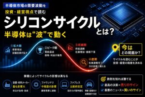 シリコンサイクルとは｜半導体市場の需要波動を投資・経営視点で読む