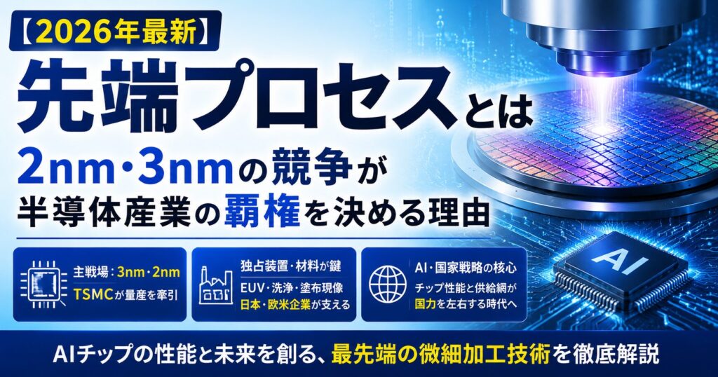 先端プロセスnm・3nm