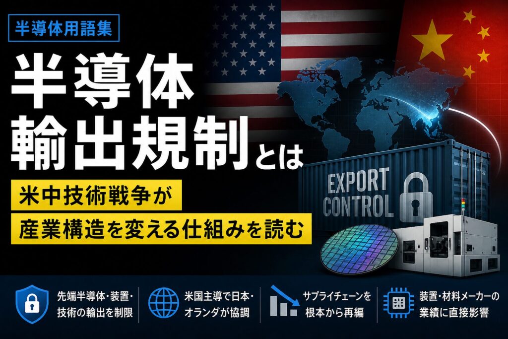 半導体輸出規制とは？