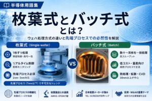 枚葉式バッチ式