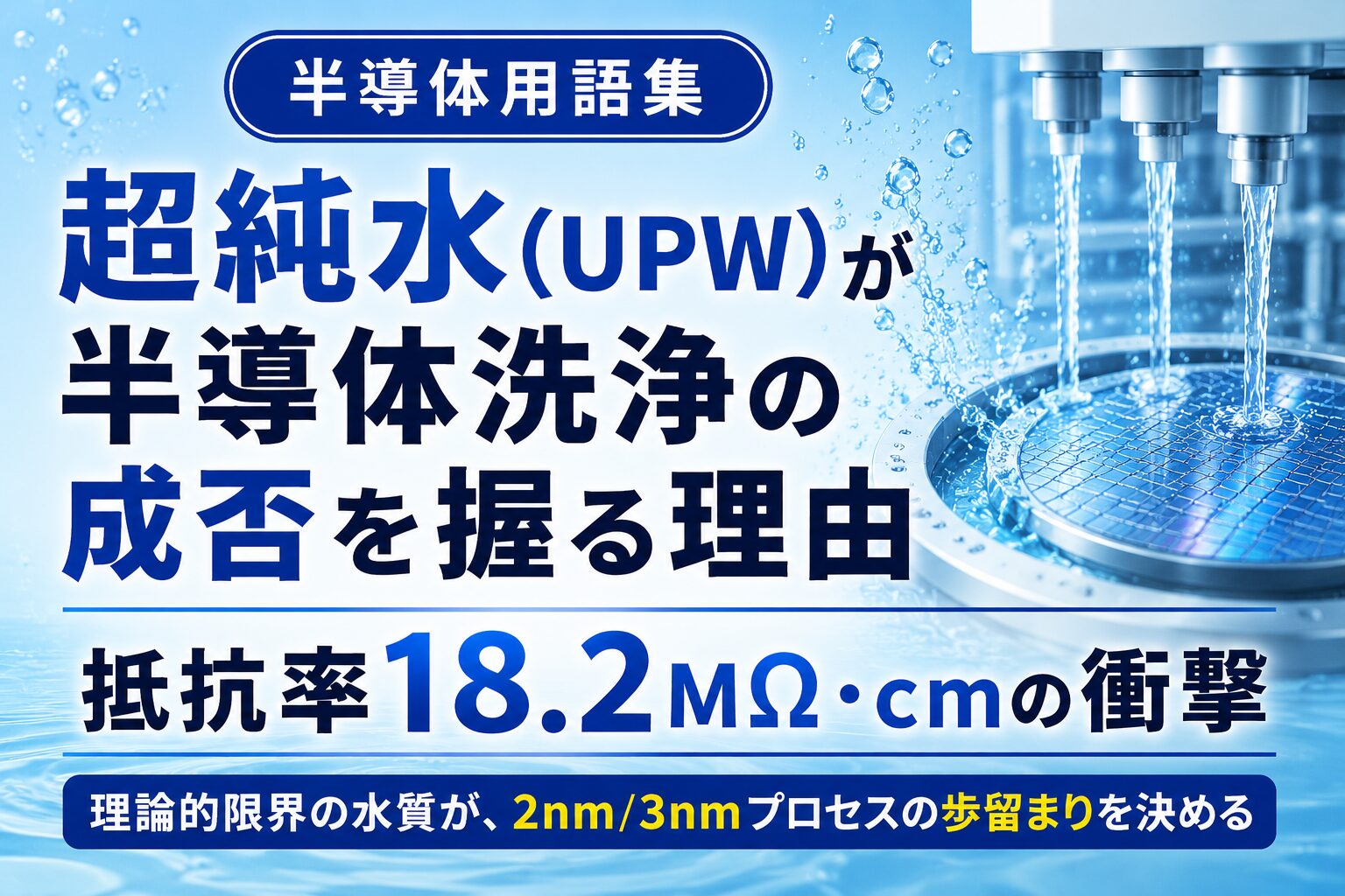 超純水UPW