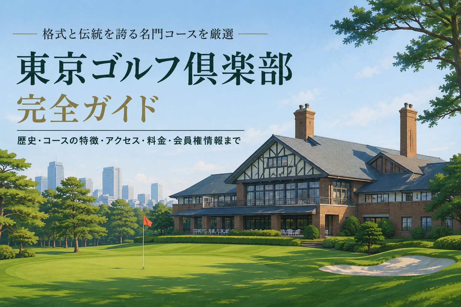 東京ゴルフ倶楽部 完全ガイド